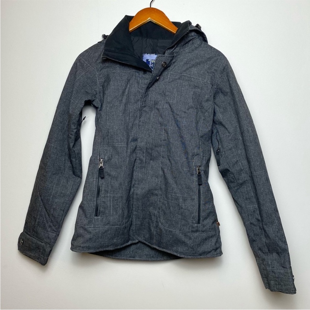 Burton Womens Dry Ride Da Nang Hooded Ski Jacket Coat Sz S